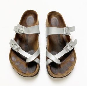 Birkenstock Silver Mayari Sandal Size 37
